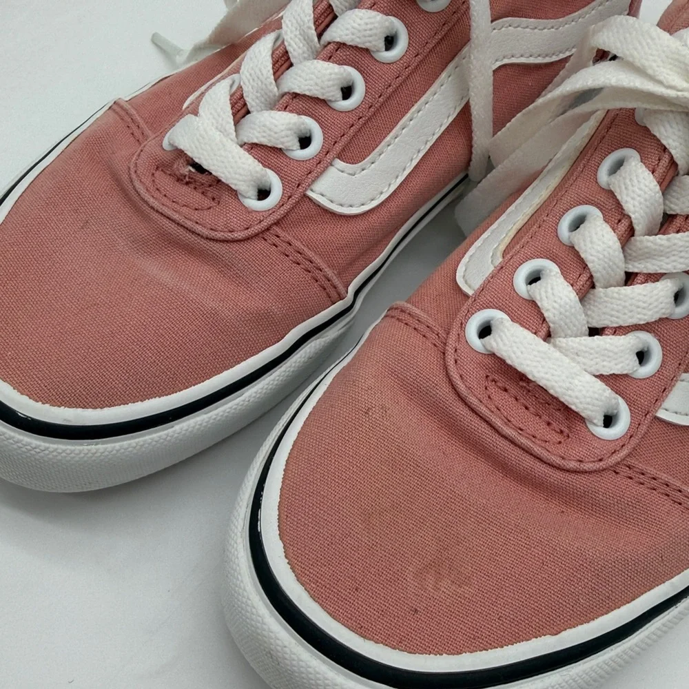 VANS Ward Canvas Shoes Women’s Size 6 Tropical Peach Sneakers Skate Low Tops - Picture 13 of 15